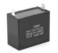 Generator Capacitor CBB61 Motor Running Starting Capacitor Generator CQC 350V AC 16uF 50/60Hz