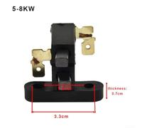 Generator Carbon Brush Holder 168F 2-3KW Replacement Part(188F) | Fits 168F models, 2-3KW power, 2.2cm hole spacing, black finish, easy install