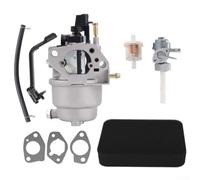 Generator Carburetor Kit with Air Filter for GP5000 GP5500 GP6500 GP7500 GP8000E, Portable Gas Powered Generator Repair Parts Assembly for 13-16HP Engine Maintenance