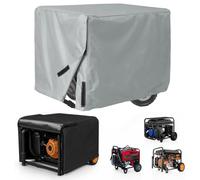 Generator Cover for Champion Power Equipment 8000E 8000W | Portable oxford fabric watertight dust rain sun; resistant outdoor protection for all weather; with windproof buckle straps
