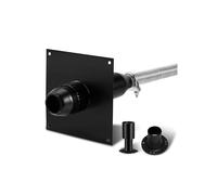 Generator Exhaust Extension Kit with Insulated Through-Wall Mounting Plate Vent Reduce Noise By 52%