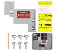 Generator Interlock kit Compatible with Eaton/Cutler Hammer Challenger BR Series 150 or 200 amp Panels with 1 1/4 to 1 1/2 inch spacing