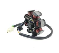 Generator Magneto Stator Ignition Coil Stator For GY6 49cc 50cc 80cc 100cc 8 Poles Dual Ignition Coils For 139QMB 139QMA