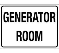 Generator Room Sign Metal Tin Sign12x16 Inches Caution Danger Safety Security Warning Notice Signs