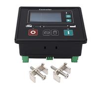Generator Set Controller IP65 LCD Display Modular Embedded Generator Control Panel with High Strength ABS Shell for Industrial Commercial Backup Power Supply 12V 24V 8 35V