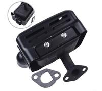 Generator Silencer Kit for Portable Power Units Generator Silencer | Reduces exhaust noise significantly, stainless steel build, fits most portable generators, includes mounting shim