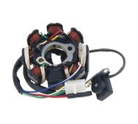 Generator Stator For 50cc GY6 139QMB Stator 5 Wires 8 Pole 50-4039B Moped Engine Magneto Stator Motorcycle Replacement Accessories Ignition Magneto