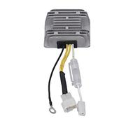 Generator Voltage Regulator, 4 Wires 5KW Single Phase DC 12V | 4 Wire Connection AC Input DC Output Aluminum Alloy Body Seamless Design Easy Installation Engine Mounted Battery Charging