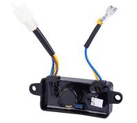 Generator Voltage Regulator, Arc-Shaped Automatic Voltage Regulator AVR, 250-V 220UF Generator Auto Voltage Regulator Universal AVR for 1-3KW Generator