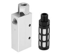 Generator with Silencer, CV-20HS Aluminum Alloy Pneumatic with Vacuum and Generator crafted from Aluminum Alloy ConstructionMade from the pictures shown