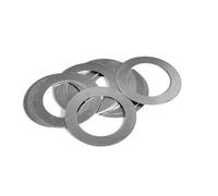Generic 0.1/0.2/0.3/0.5/1mm M2 M3 M4 M5 M6 M7 M8 M9 M10 M12 -M40 DIN988 304 Stainless Steel Adjusting Shim Gasket Ultra Thin Flat Washer(M20x25 20pcs,0.2mm thickness)