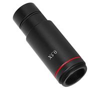 Generic 0.5X C Mount Microscope Camera Adapter Lens for Clear Observation with Installation Size of 23mm for Electronic Eyepiece Suitable for CCD Camera or Digital Eyepiece Premium Glass Material