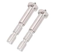 Generic 0.6 Mm Integrated Hardened Steel Nozzles, Throat Tube Nozzle Prevent Wear Quick Swap 2pcs High Speed Print All Metal for PETG