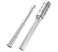 Generic 0.7mm Stainless Steel Moxibustion Stick Portable Moxa Fumigation Tool Body Massager for Acupuncture Therapy Handheld Rolling Design for Meridians Unblocking and Pain Relief
