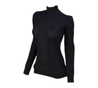 Generic 1/12 Scale Long Sleeve Outfit for 6 Inch Dolls And Figures , black