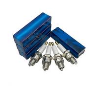 Generic 1 2 4 PCS two stroke outboard yacht spark plug SP7HIR Compatible for W7BC BR7HIX IWF22 W22FPU10 BP7HIX BPR7HIX BP7HS B7HS-10 BR7HS(5 pcs)