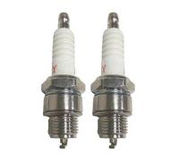 Generic 1/2/4PCS Spark Plugs Candle Z4C 2 Stroke Motorized Bicycle Motor Moped Scooter Engine Compatible for Yamaha JOG 50 70 90 ZX50 QJ50 DX100(1Pair)