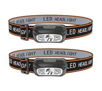 Generic 1/2 Sets Head Torch Rechargeable- Super-Bright LED Headlamp Smart Sensor | 4 Lighting Modes, Adjustable Angle & Strap|Led Head Torch for Running Hiking Fishing Hunting, HA7MCFPP51SIUCENA1V