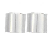 Generic 1/2in BSP Thread Female Aluminum Weld Fitting for Dry Sump Tank, Durable, High Temperature Resistant, Pack of 2