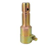 generic 1-3/8" 6 Spline PTO Extender Adapter, Heavy-Duty Zinc Coated Iron Extension for Agricultural & Industrial Machinery, Secure Fit & Enhanced Safety