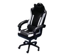 Generic 1/6 Miniature Gaming Chair Doll Decor Accessories,Parts Decoration for 12 inch Male Action Figures,Body Doll, black