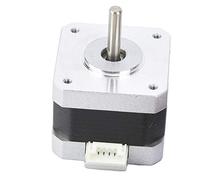Generic 1.8° Nema 17 Bipolar Stepper Motor for 3D Printer 34mm Height, DC4.0V 1.2A 320mN.m/45oz.in, Small Body, Long Service Life, Stable Speed for CNC Engraving Machine