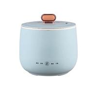Generic 1.8L Mini Electric Rice Cooker for 1-2 People - Non-Stick Pot with 4 Multicooker Functions (Blue) - Make Rice, Soup, Porridge, Cake - Small Kitchen Appliance