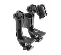 Generic 1 Pair Drum Microphone Clamp/Holder Stand Mount Clamp for Drums Set Performance, Durable Metal Plastic Mic Holder for Playing, 2pcs
