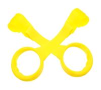 Generic 1 Pair Pull Rings for Standing Walker Girl Stroller Car Seat Play Mat Walker with Wheels Jumper Rattle Pull Rings Yellow Pp