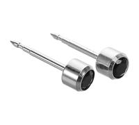 Generic 1 Pair Silver Earrings for Newly Pierced Ears Comfortable and Painless Wear Minimalist Design Hypoallergenic Tiny Earrings for Sensitive Ears