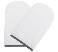 Generic 1 Pair Terry Cloth Wax Hand Mitt Lightweight Gloves Keep Hands Warm for Paraffin Wax Bath Spa and Salon Shop Random Color