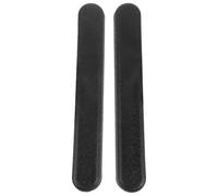 Generic 1 Pair Wheelchair Arm Rests Replacement Pads Made of Sturdy Abs Material Easy Installation and Easy to Clean Features, Black Colour Suitable for Swivel Chairs and Wheelchairs