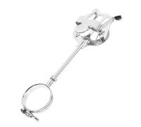 Generic 1 PC Clarinet Music Stand Music Stands Acoustic Mic Blow Horn Music Stand Foldable Saxaboom Wire Drum Trumpet Stand Saxophone Stand Clarinet Stand Musical Instrument Silver Iron