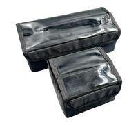 Generic 1 Piece Makeup Organizer Bag with Detachable Sections, Large Capacity Portable Case Made of Oxford Cloth And Transparent Panel, 1 Large 1 Small