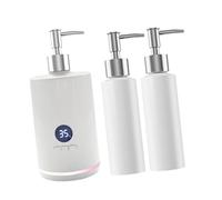 Generic 1 Piece Massage Oil Bottle Heater Single Electric Warmer LED Display Portable Temperature Adjustment PP Material Suitable for Spa Beauty Treatment Tra, White