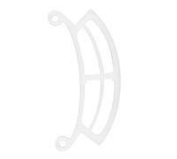 Generic 1 Set Birdcage Feeder Accessories Budgie Birds Pet Adjustable Bird Cage Catcher Bird Feeder Pole Holder Bird Water Feeder Cages Macaws African Hammock Stainless Steel White