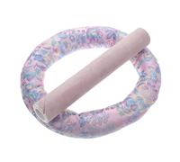 Generic 1 Set Buddha Music Bowl Accessories Drum Mallets Round Pillow Ring Sound Bowl Mallet Singing Bowl Holder Singing Bowl Cushion Sound Bowl Cushion Bowl Cotton Pink