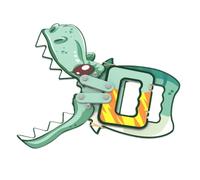 Generic 1 Set DIY Mechanical Dinosaur Grabber for Parent Interaction Educational Stem Activity for Creative Development