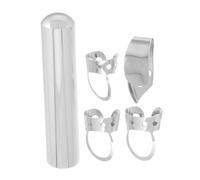 Generic 1 Set Electric Guitar Slide Bar Silver Guitar Magnetic Strip Tools Solid Guitar Magnetic Strip Magnets Tool Magnets Bass Electric Guitar Handheld Electric Guitar Slide Guitar Metal