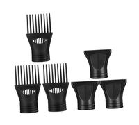 Generic 1 Set Hair Dryer Accessories Universal Blow Dryer Tip Blow Dryer Attachments Blow Dryer Nozzle Hair Dryer Attachment Diffuser Attachment Curly Hair Dryer Nylon Black