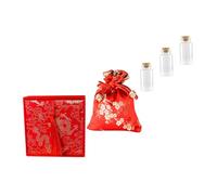 Generic 1 Set Lanugo Preservation Clipper Bath Keychain Footprint Kit Chew Bag Sack Hand and Footprint Kit Pins Pate Boy Small Keepsake Organizer Wood