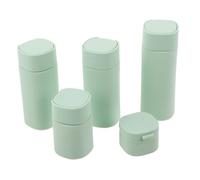 Generic 1 Set Travel Bottle for Toiletries Leak Refillable Containers with Clear Toiletry Bag Versatile Travel Accessories for Shampoo Body Wash Lotion Various for All Your Needs
