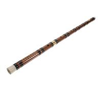 Generic 1 Set Two-section Flute Woodwind Musical Instrument Classic Musical Instrument Traditional Musical Instrument Flute Instruments Musical Playing Supply Bamboo Light Brown