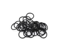 Generic 10/50pcs NBR O Ring Seal Gasket Thickness CS 2mm OD 8~80mm Nitrile Butadiene Rubber Spacer Oil Resistance Washer Round Shape(10pcs,OD 78MM ID 74MM_CS 2MM)