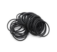 Generic 10/50pcs NBR O Ring Seal Gasket Thickness CS 3mm OD 10~80mm Nitrile Butadiene Rubber Spacer Oil Resistance Washer Round Shape(10pcs,OD 50MM ID 44MM_3MM)