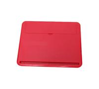 Generic 10 Inch Foldable 3D HD Screen Magnifier for Phone Movie Gaming, Portable Smartphone Amplifier for On-The-Go Use, Universal Compatibility, Anti-Blue Light Coating (Red)