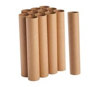 Generic 10-Pack Round Cardboard Tubes, Empty Toilet Thick Express Packaging Paper Rolls Paper Towel Cardboard Craft Tube Rolls DIY Supplies for DIY School Crafts & Art Projects Classrooms, Kids, 30cm
