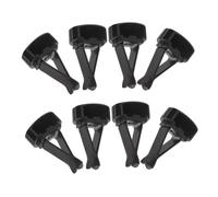 Generic 10 Pcs Car Air Vent Clips Black Plastic and Iron Auto Air Conditioner Outlet Clip Holds Fragrance Pads with Secure Attachment Minimalist Stylish Car Accessory