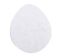 Generic 10 Pcs Hydrogel Nipple Pads Reusable Breathable Soothing Gel Nursing Pads Water Drop Shape for Nursing Mothers Non Woven Fabric 9 5x7 5cm