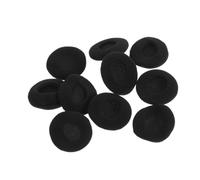 Generic 10 Pcs round Sponge Earphone Replacement Covers Soft and Comfortable Ear Pads with Enhanced Sound Quality Breathable Foam Cushions for Headset and Earphone Accessories